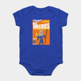 Bill Weedies: The Breakfast of Necromancers Without Your Head Monster Cereal Baby Bodysuit